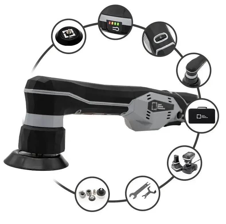 Mini AKU leštička Liquid Elements Cordless Polishing Machine A2000 Professional